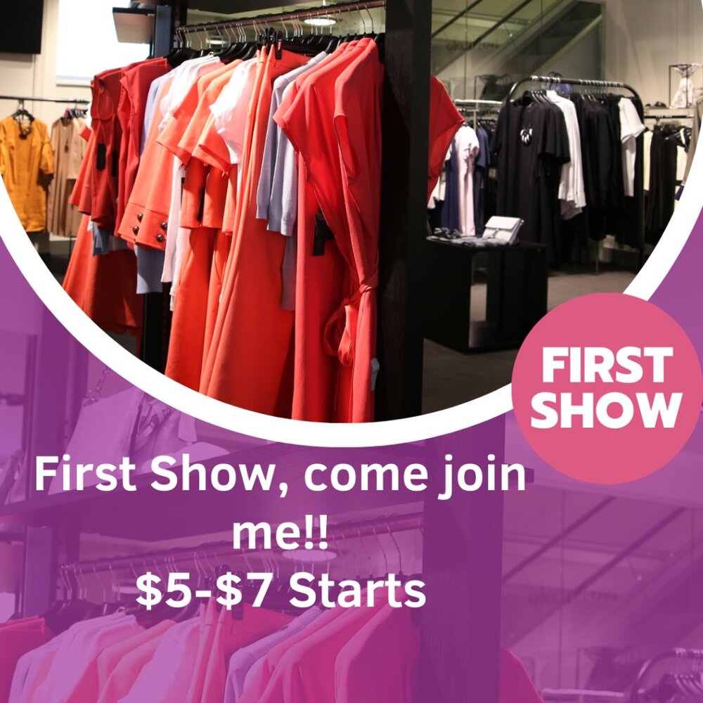 First Live Show!! Women's Clothes